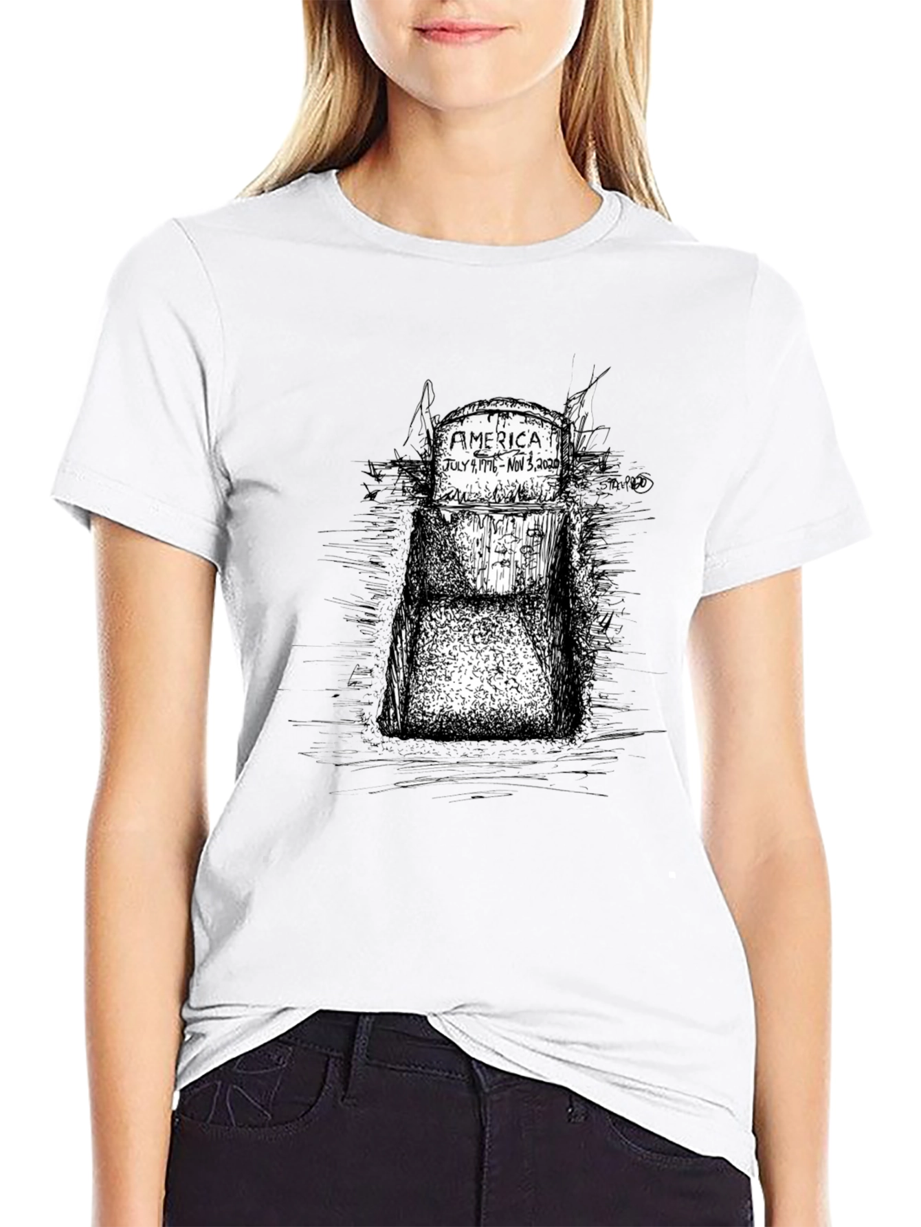America RIP July 4th - Nov 3rd Graphic Tee