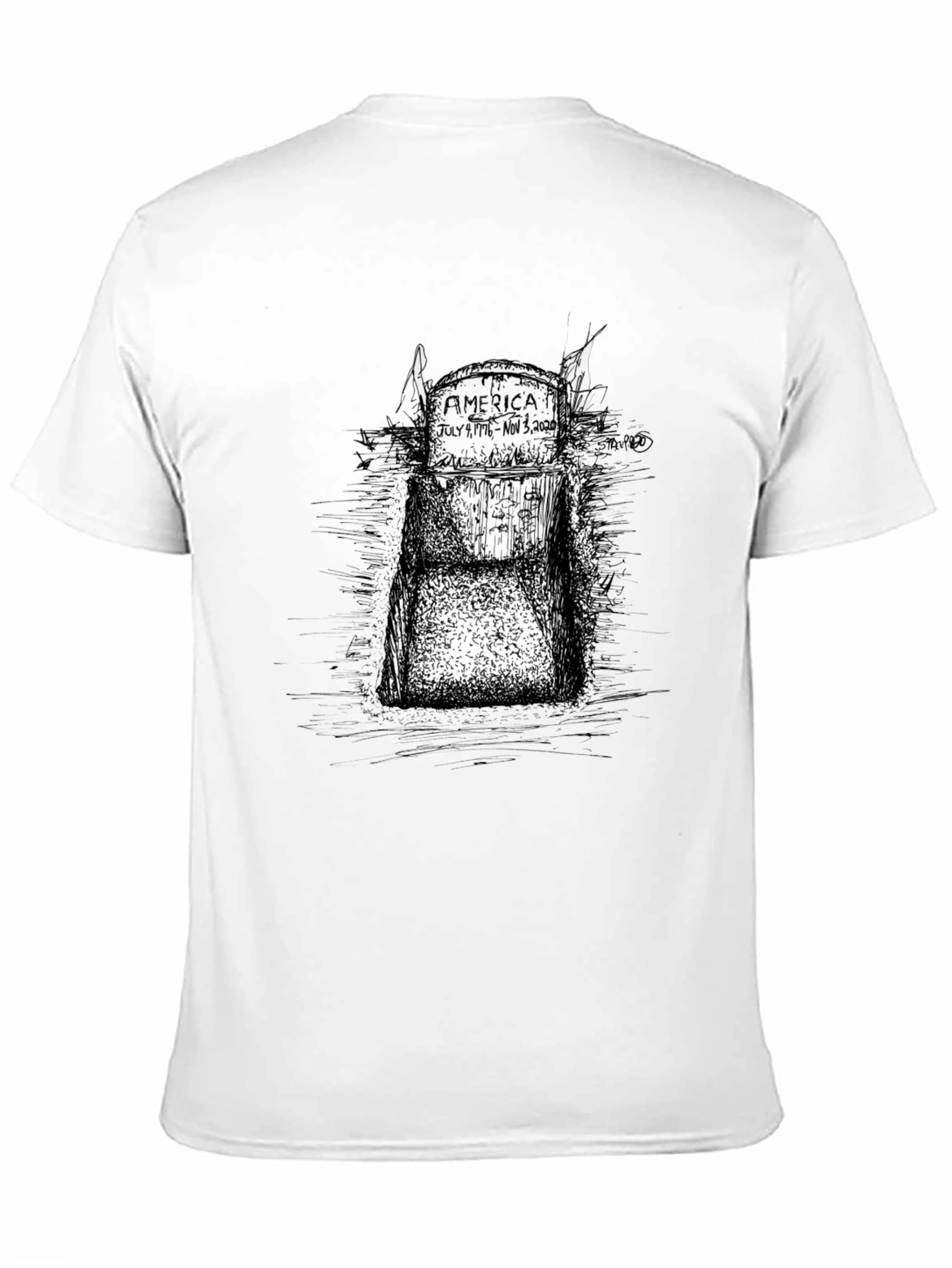 America RIP July 4th - Nov 3rd Graphic Tee