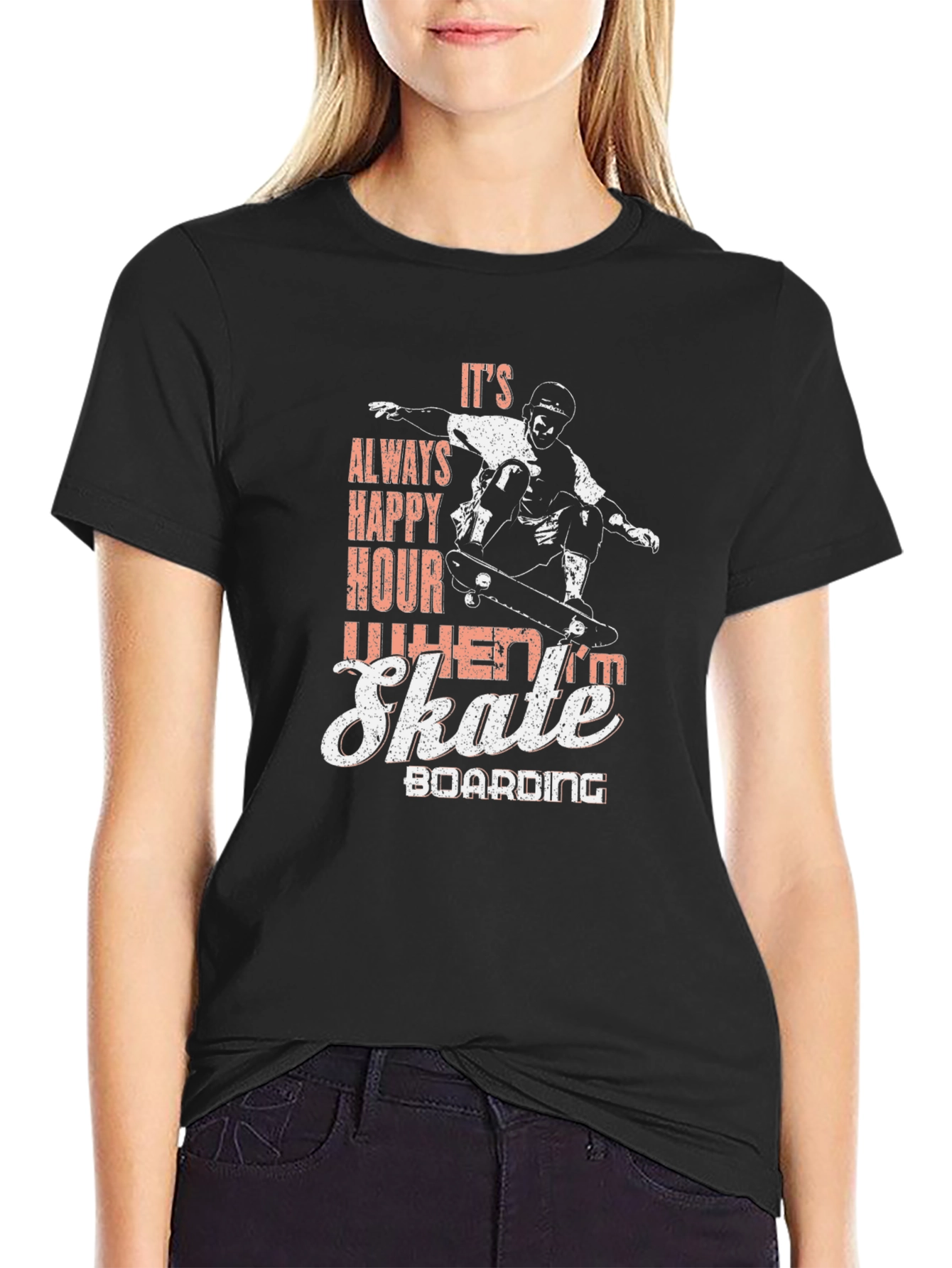 Skateboarding Happy Hour T-Shirt