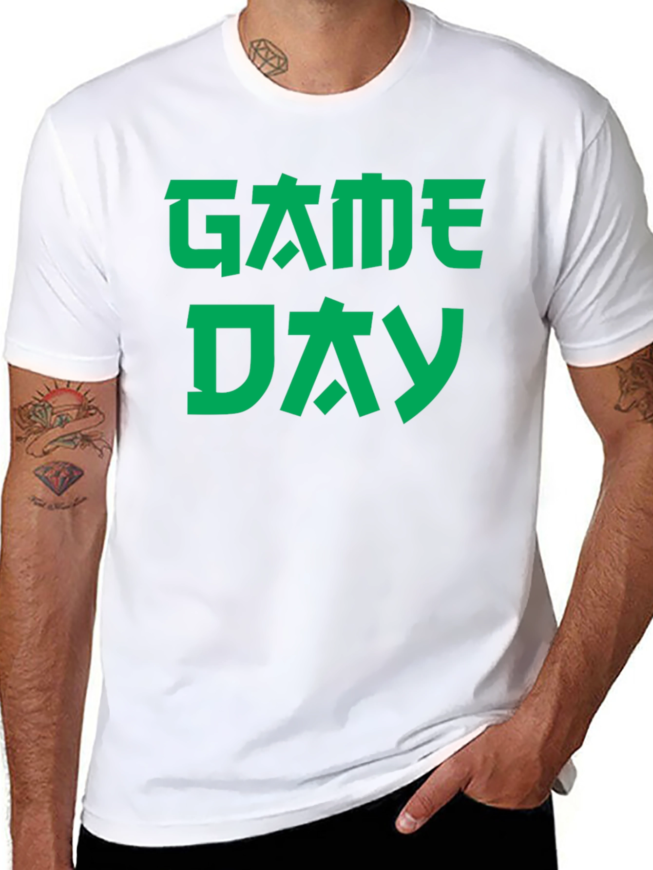 Game Day Graphic Tee - Japanese Style Design