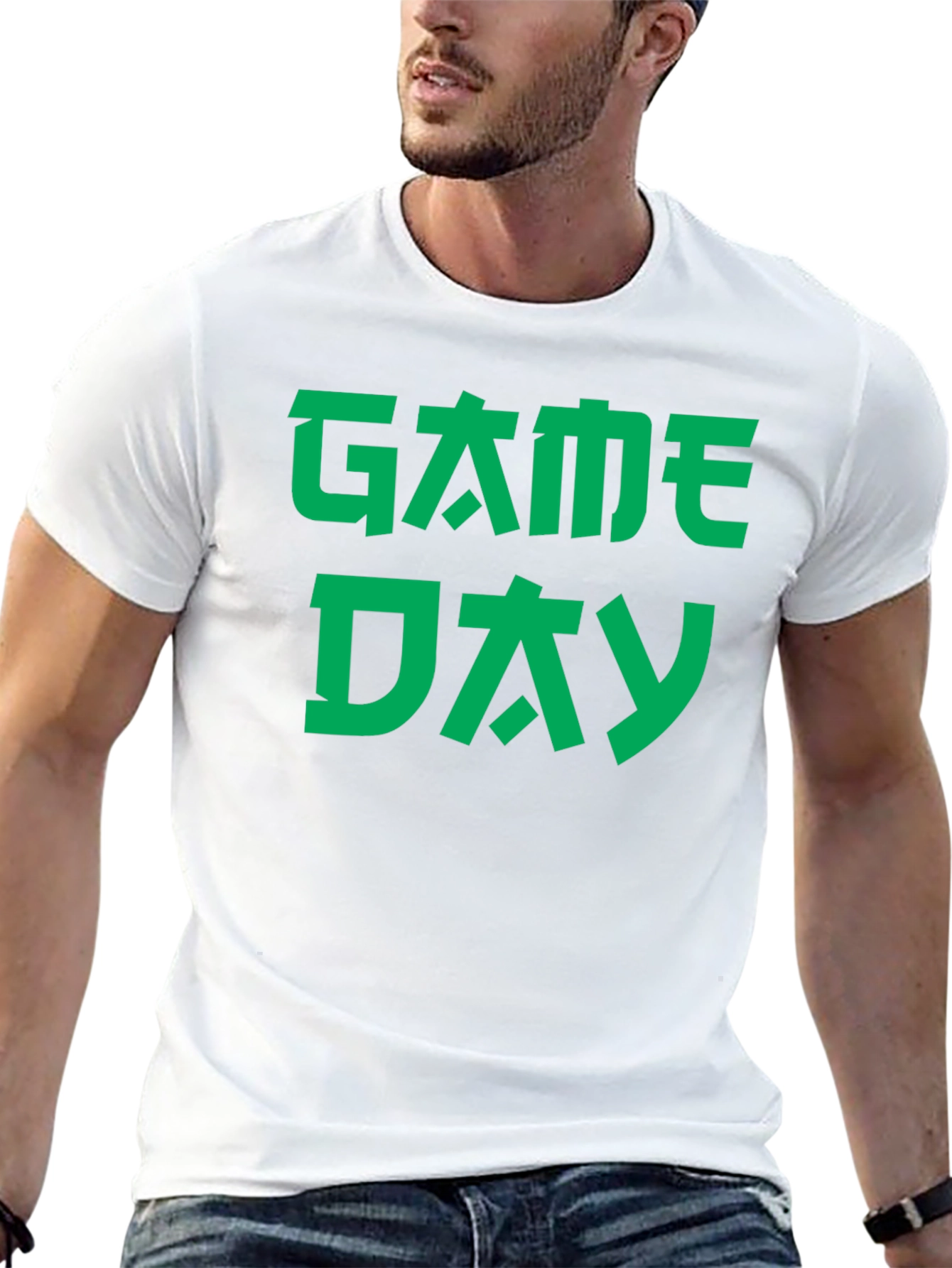 Game Day Graphic Tee - Japanese Style Design
