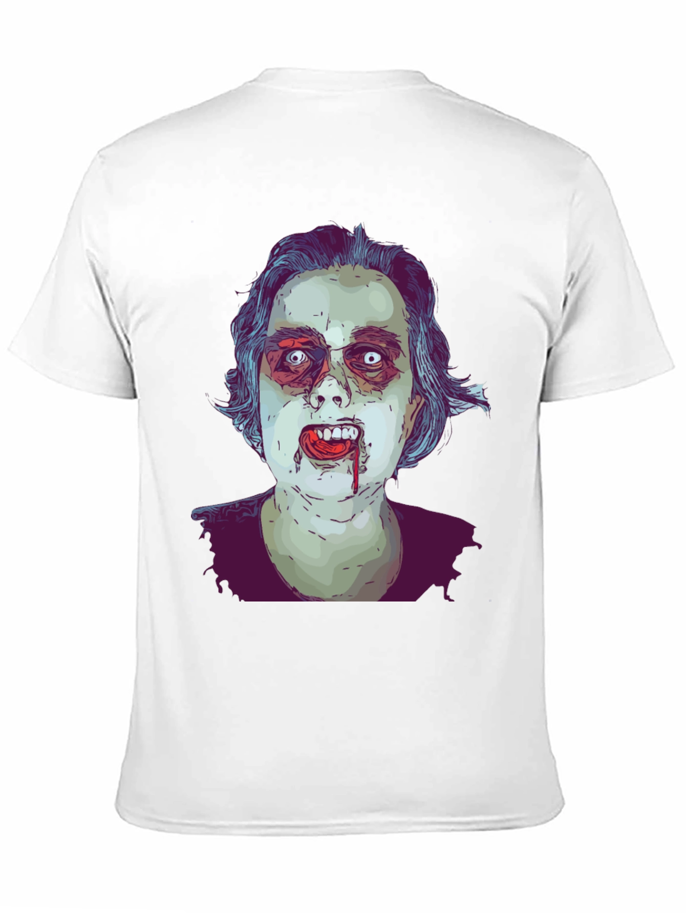 Zombie Graphic Tee - Horror Style T-Shirt