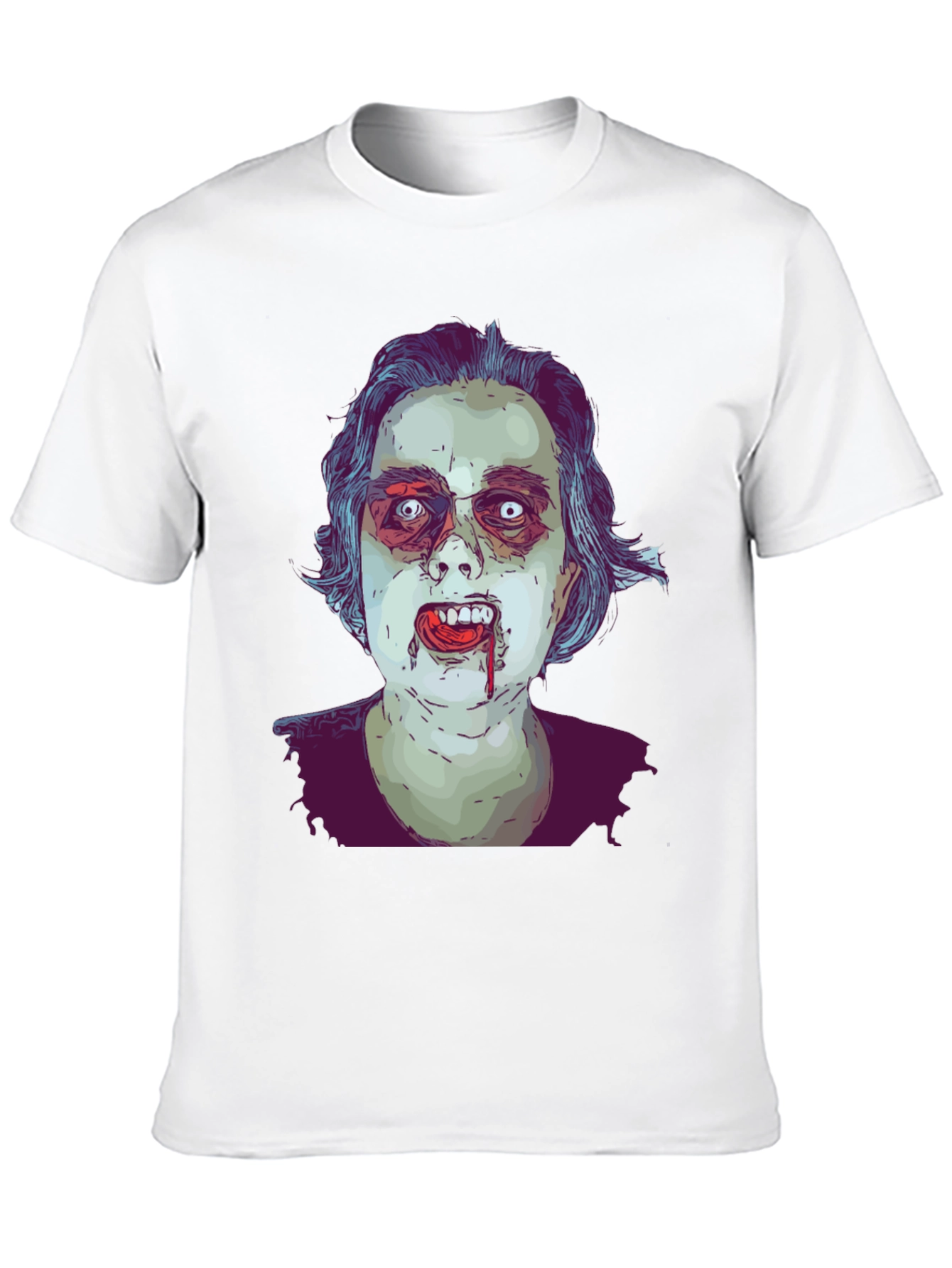 Zombie Graphic Tee - Horror Style T-Shirt