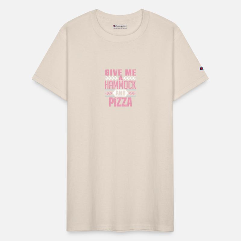 Give Me A Hammock And Pizza Fun Leisure Lover