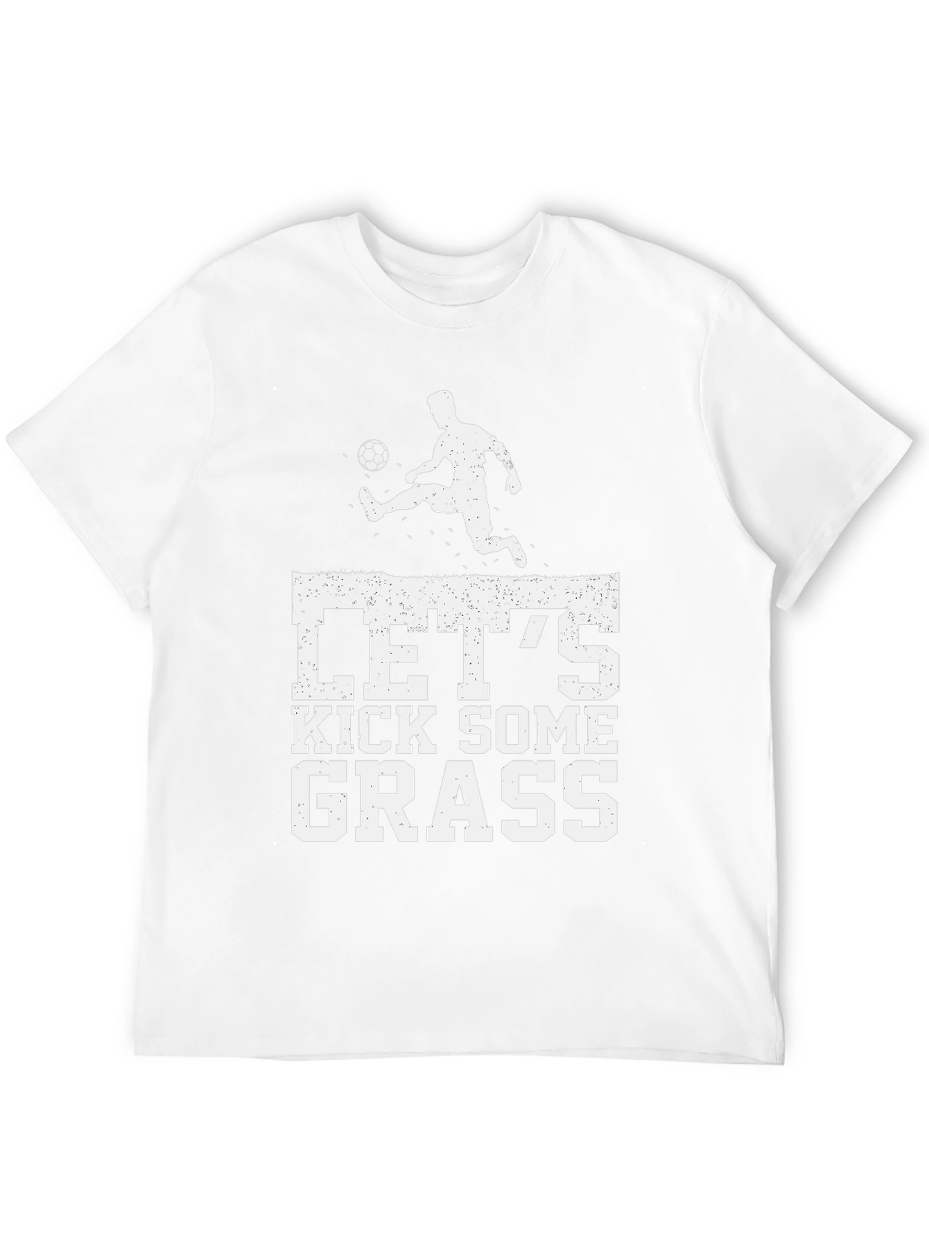 Lets Kick Some Grass Graphic T-Shirt