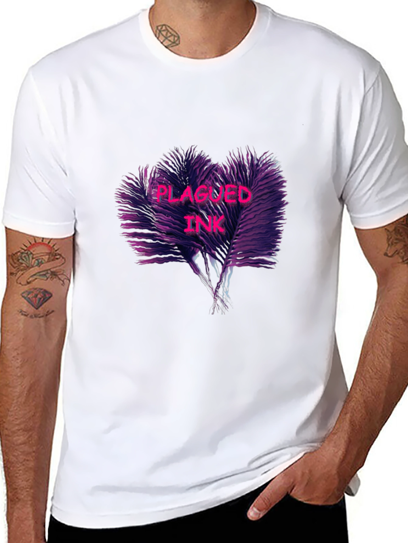 Plagued Ink Black Graphic T-Shirt