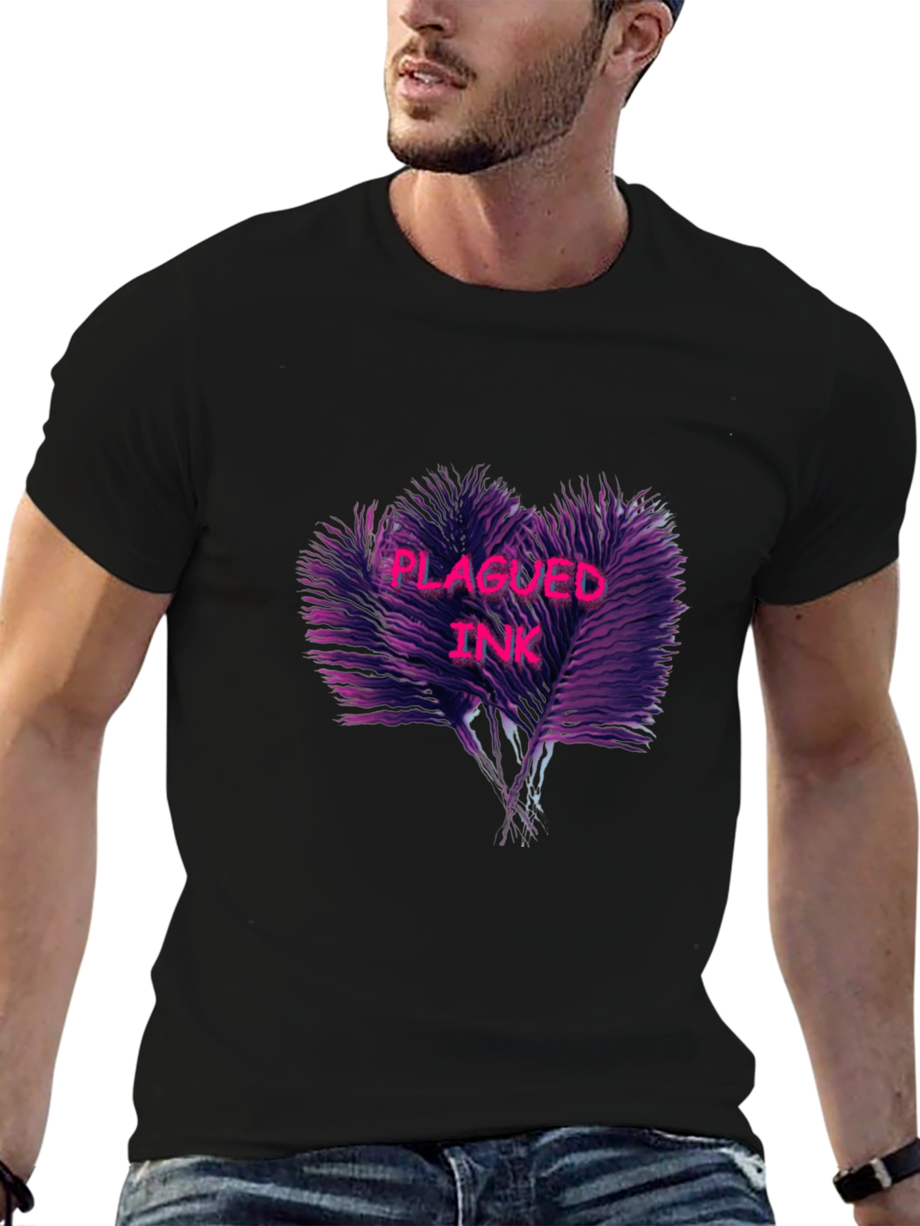 Plagued Ink Black Graphic T-Shirt