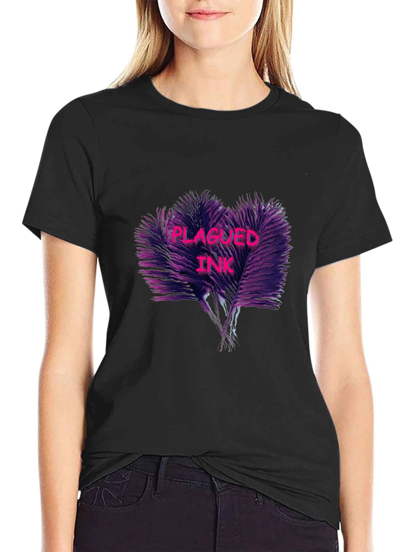 Plagued Ink Black Graphic T-Shirt