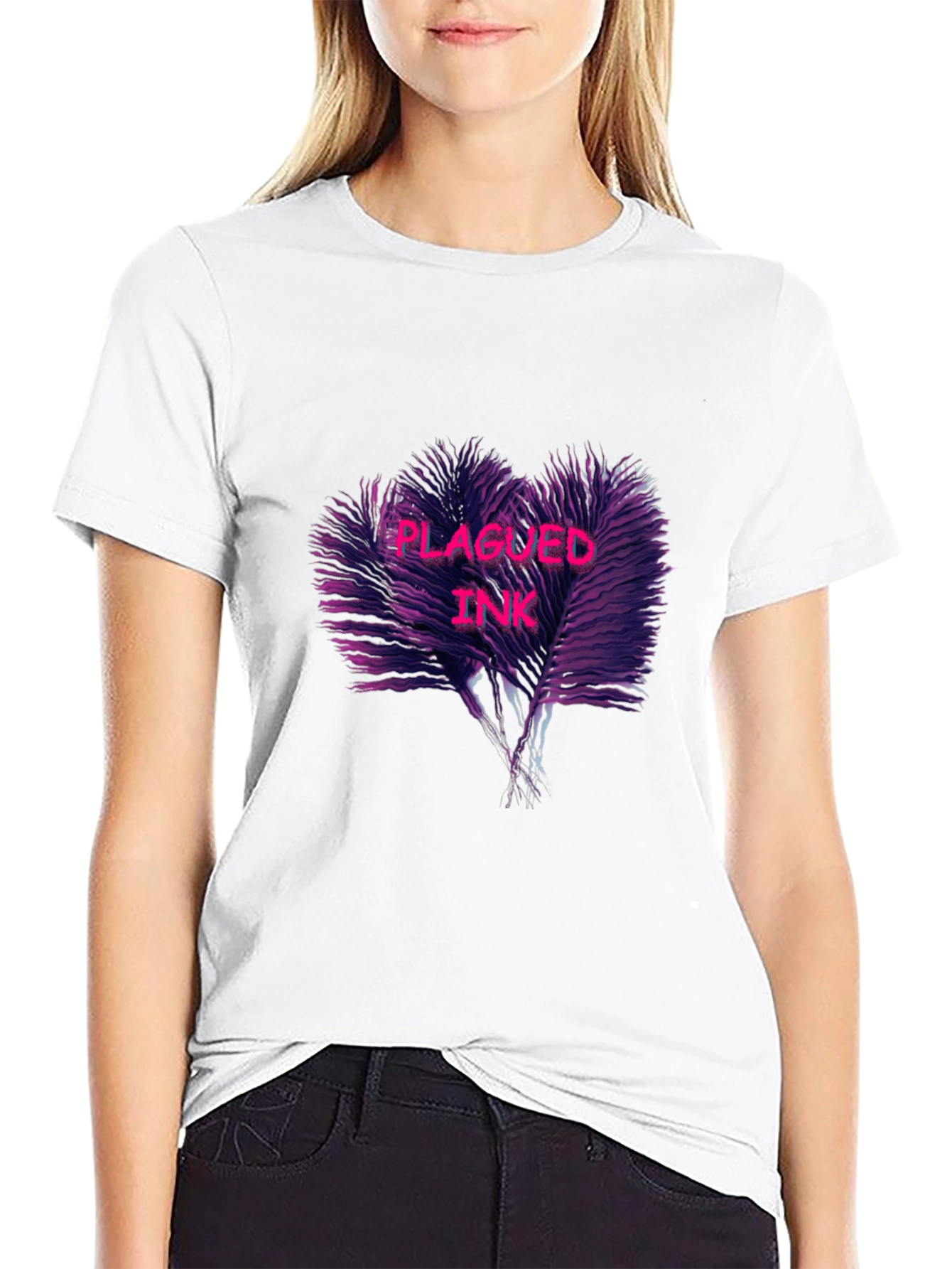 Plagued Ink Black Graphic T-Shirt