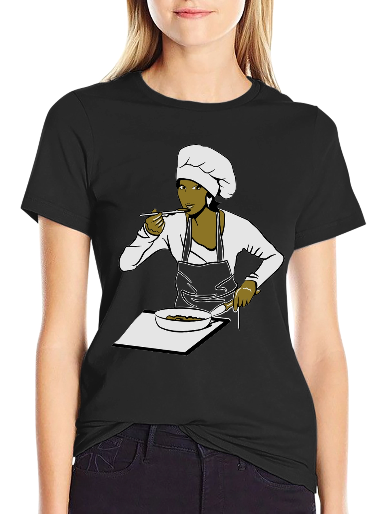 Chef Graphic T-Shirt - Unisex Cook Design Tee