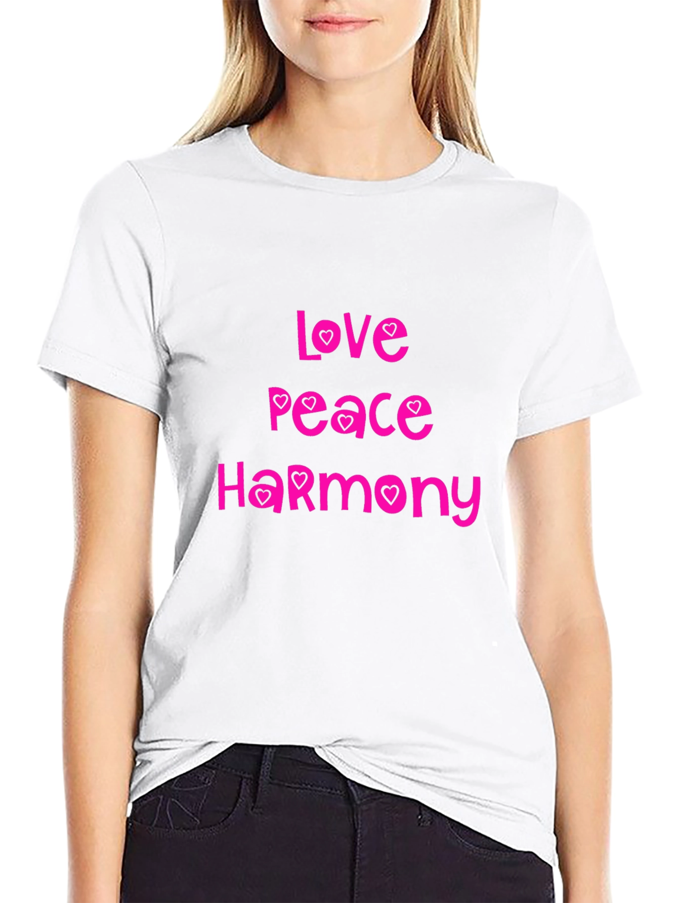 Love Peace Harmony Graphic T-Shirt