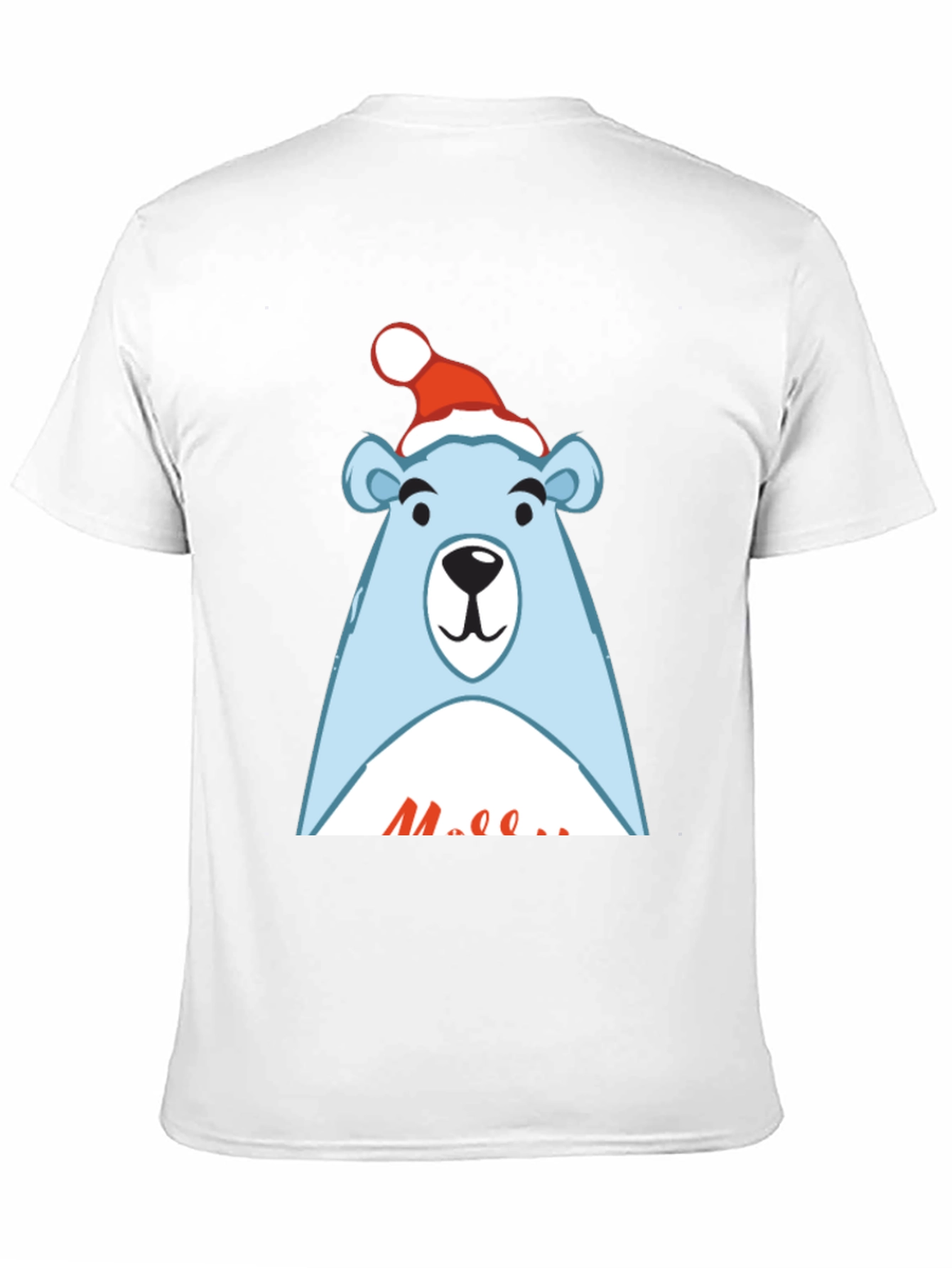 Festive Bear Graphic Tee - Holiday Style