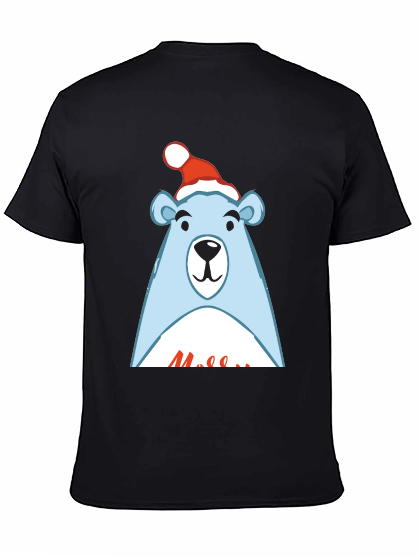 Festive Bear Graphic Tee - Holiday Style