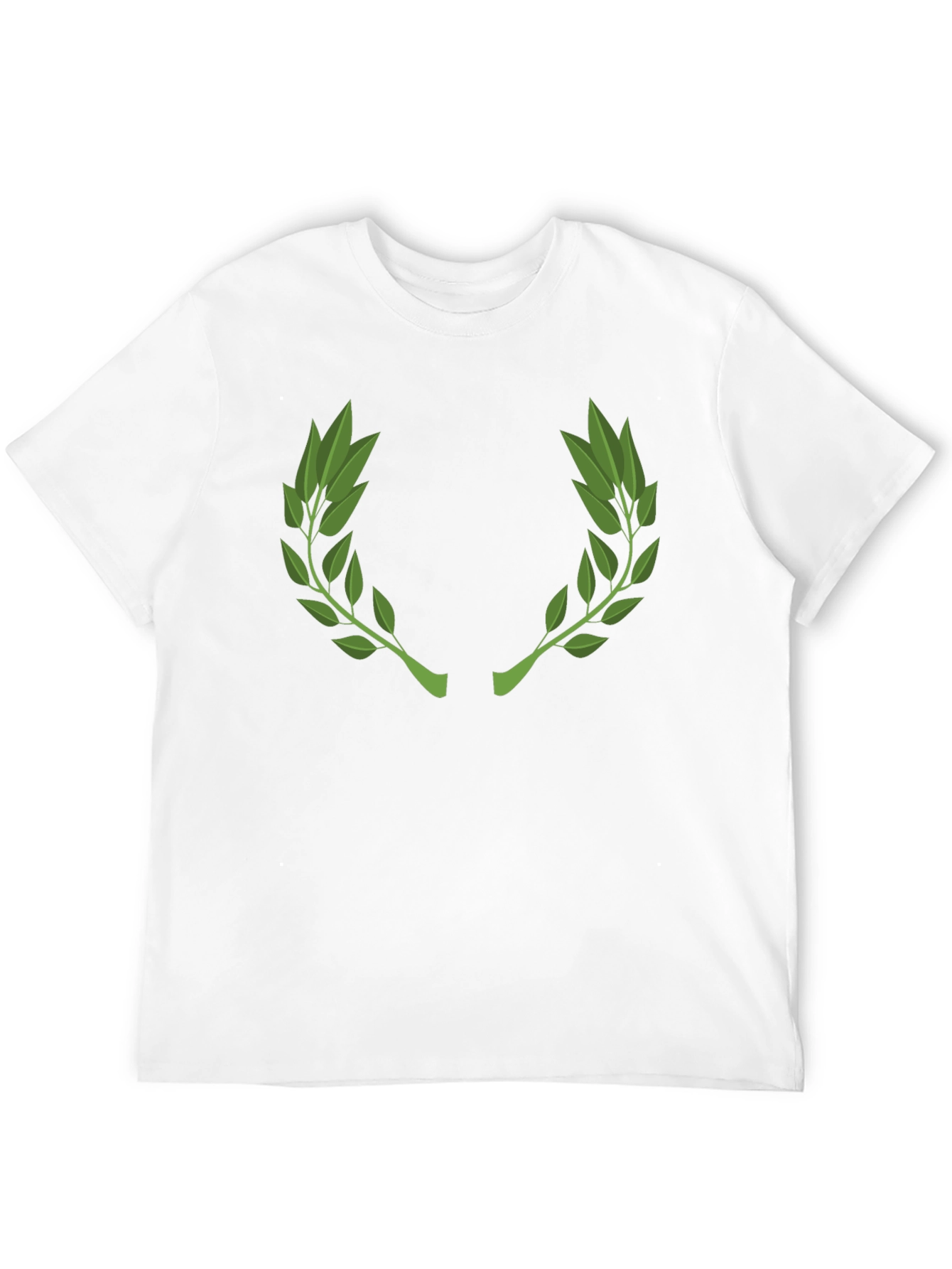 Classic Laurel Wreath Black Graphic Tee