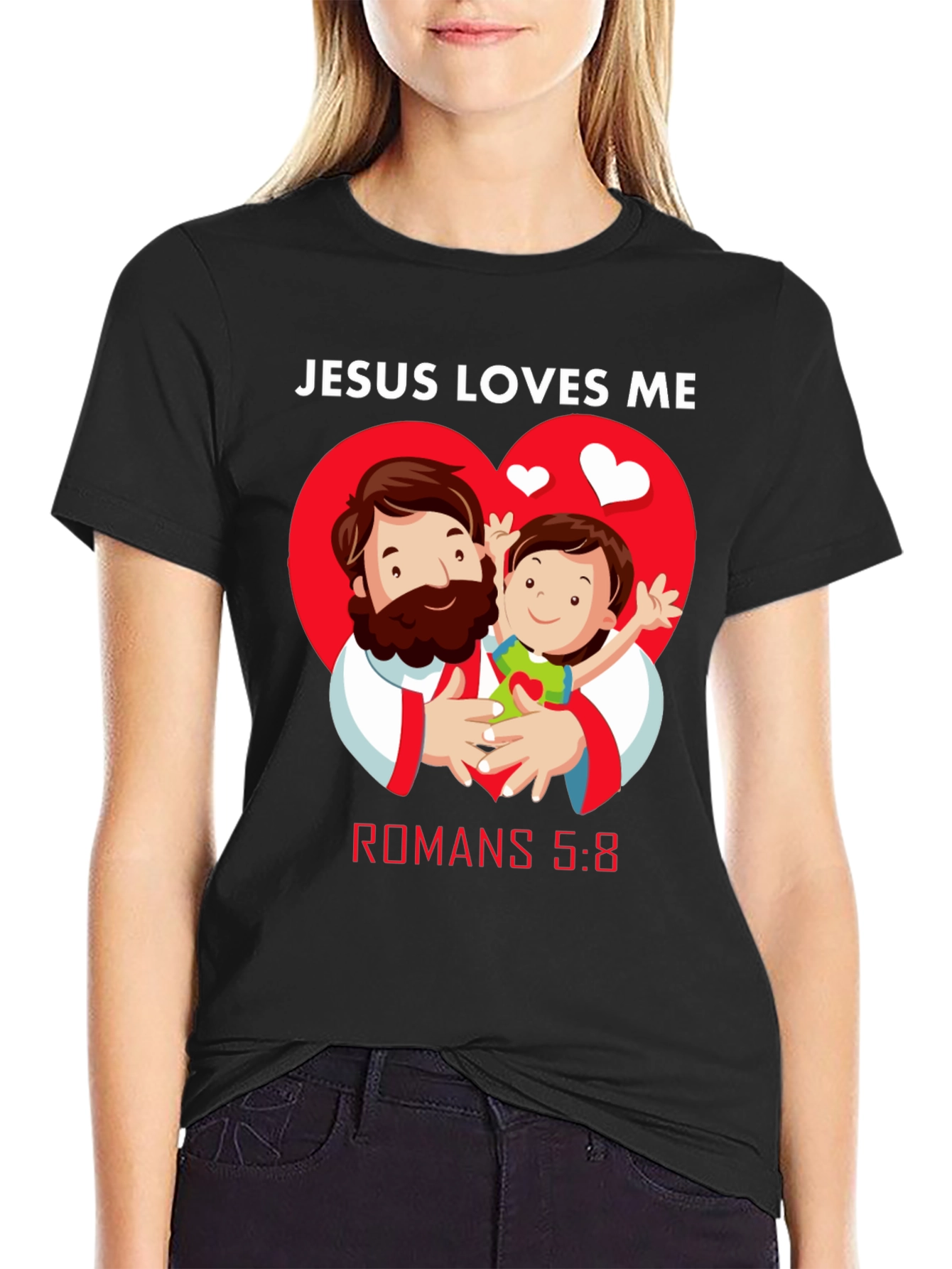Jesus Loves Me T-Shirt Religious Apparel