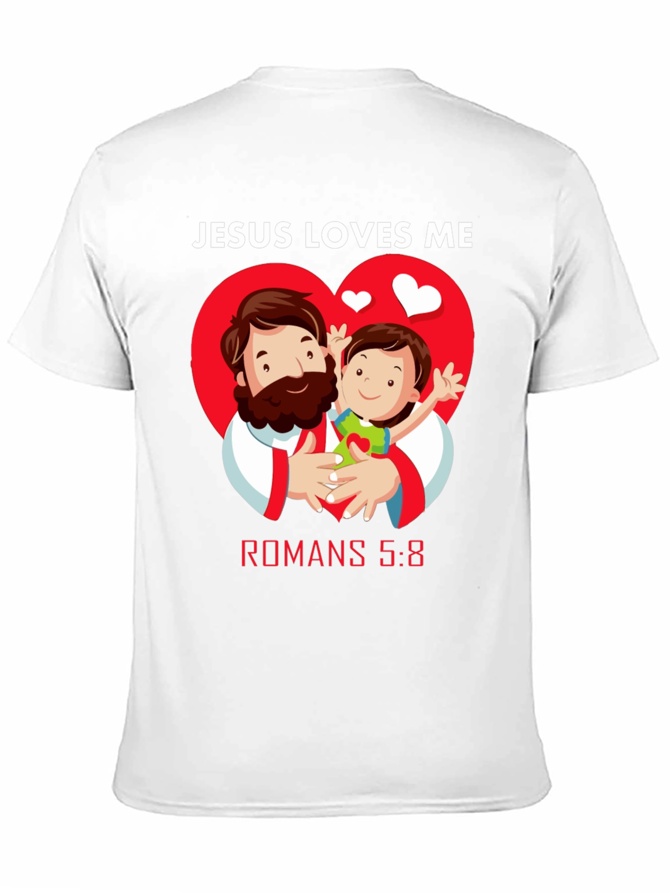 Jesus Loves Me T-Shirt Religious Apparel