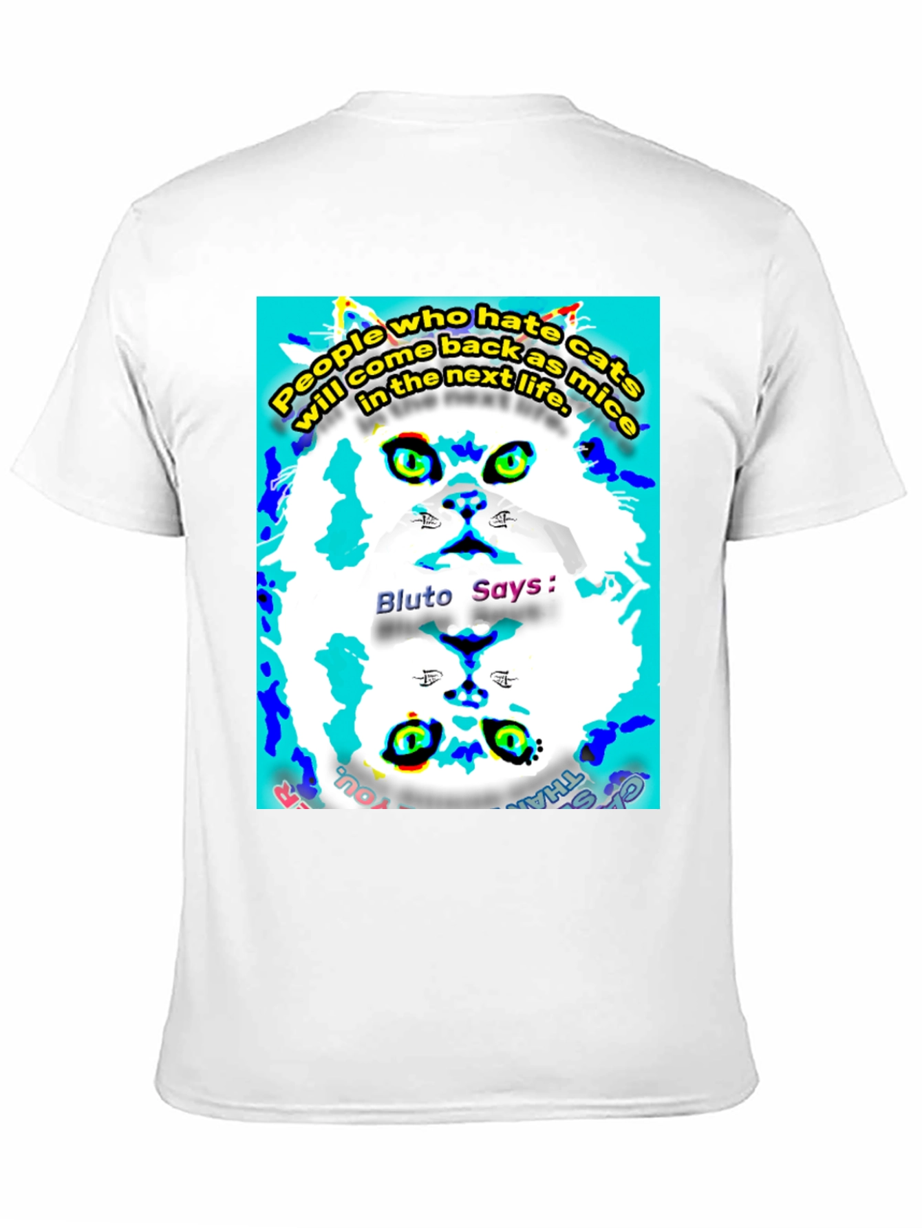 Funny Cat Graphic T-Shirt