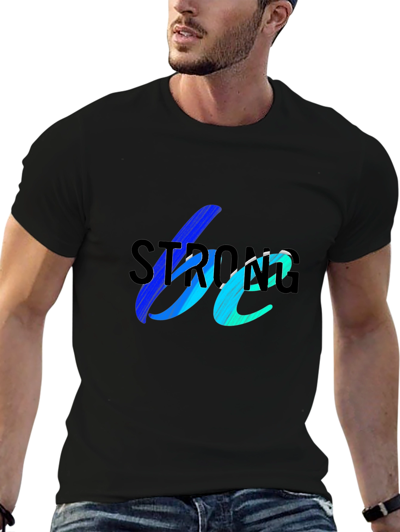 Be Strong Graphic T-Shirt - Bold & Inspiring Design