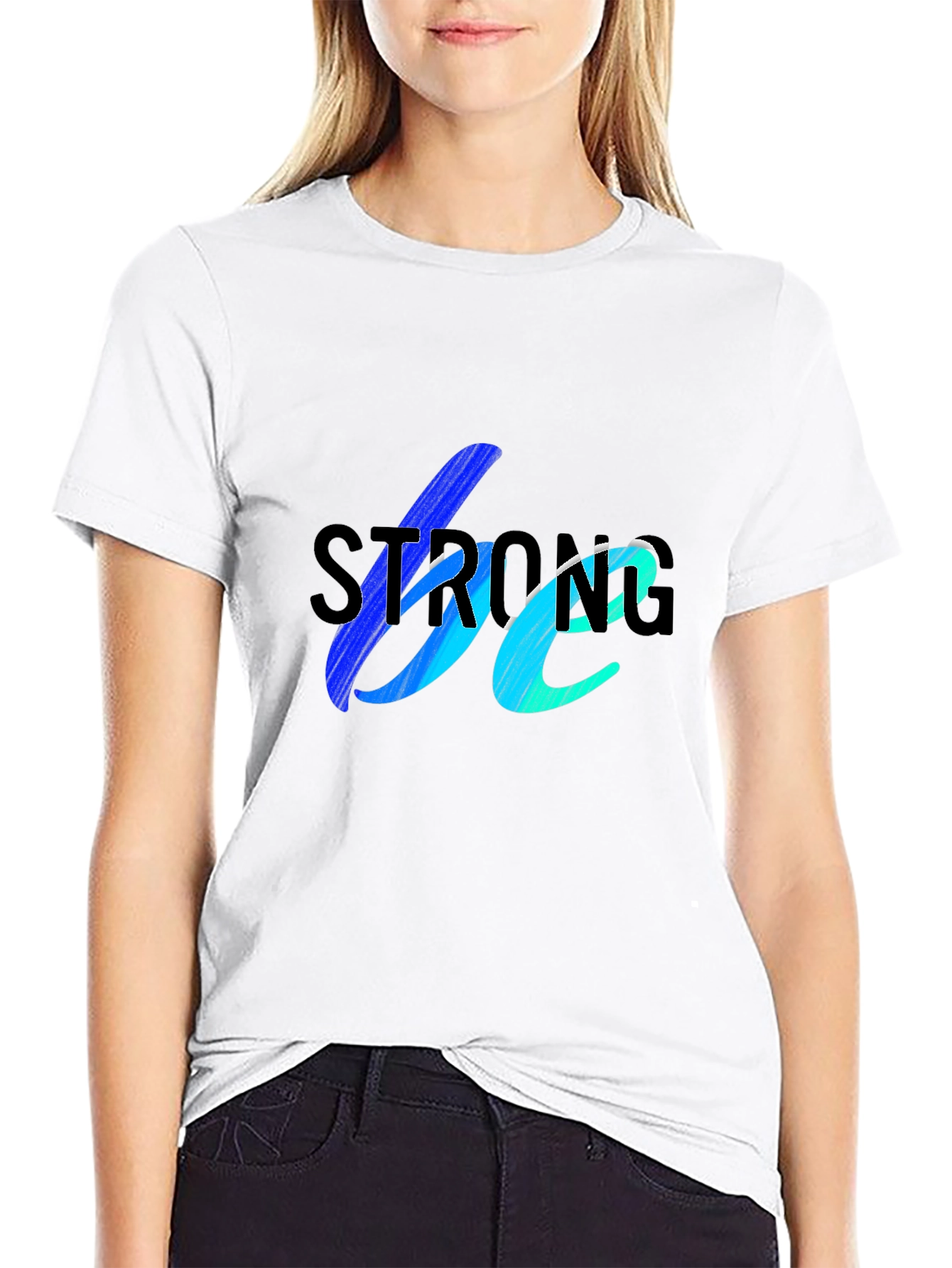 Be Strong Graphic T-Shirt - Bold & Inspiring Design
