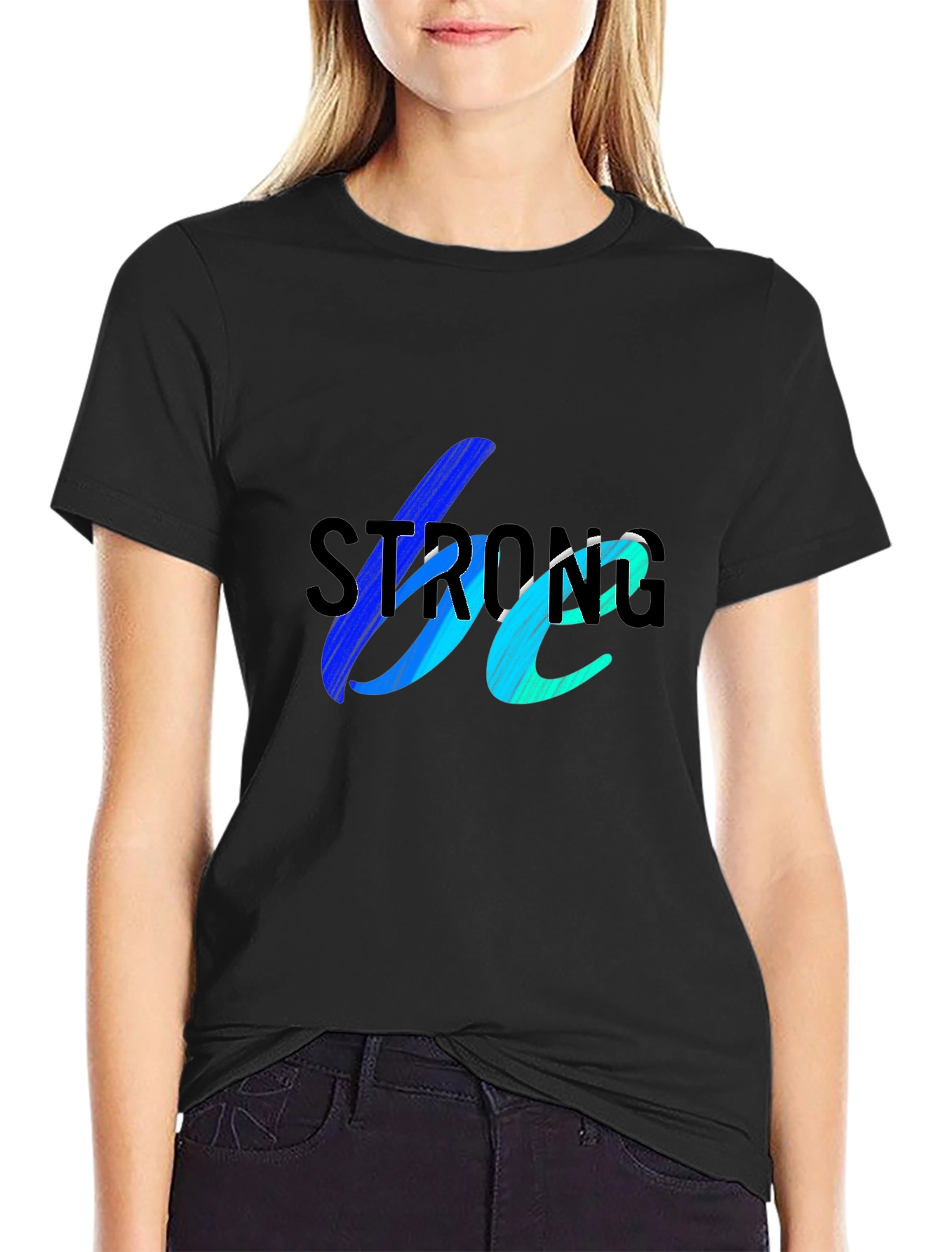 Be Strong Graphic T-Shirt - Bold & Inspiring Design