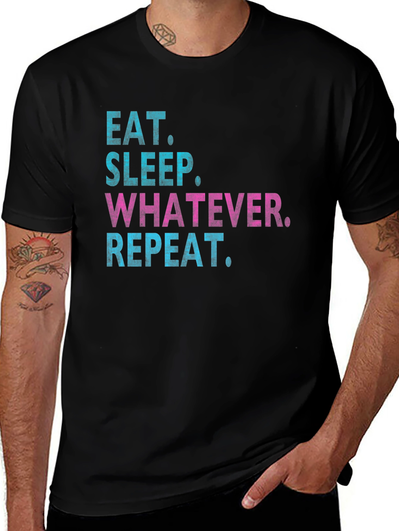 Eat Sleep Whatever Repeat T-Shirt