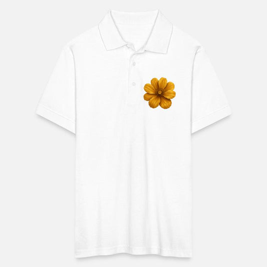 Golden Blossom Vintage Art