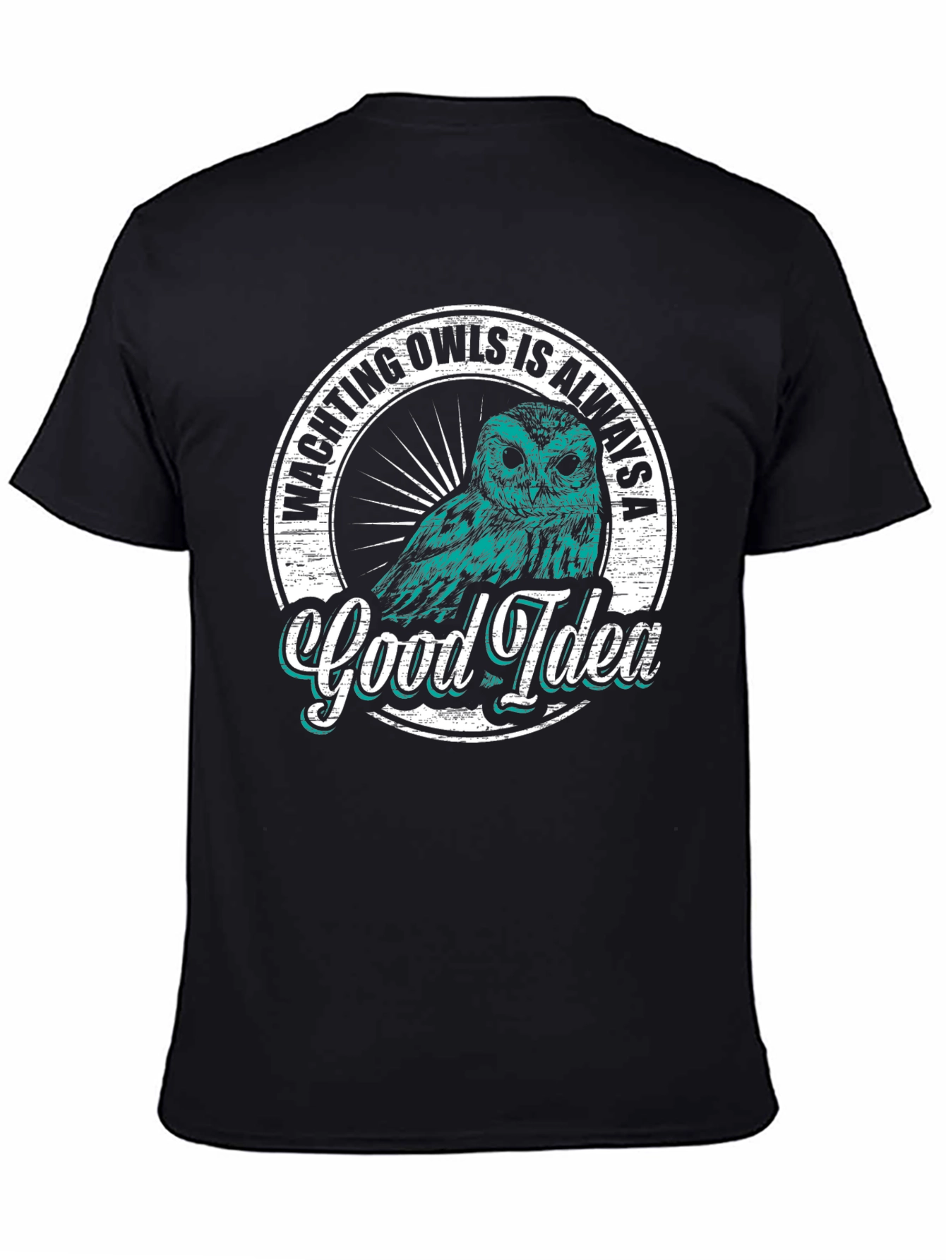 Owl Watching Good Idea Graphic T-Shirt