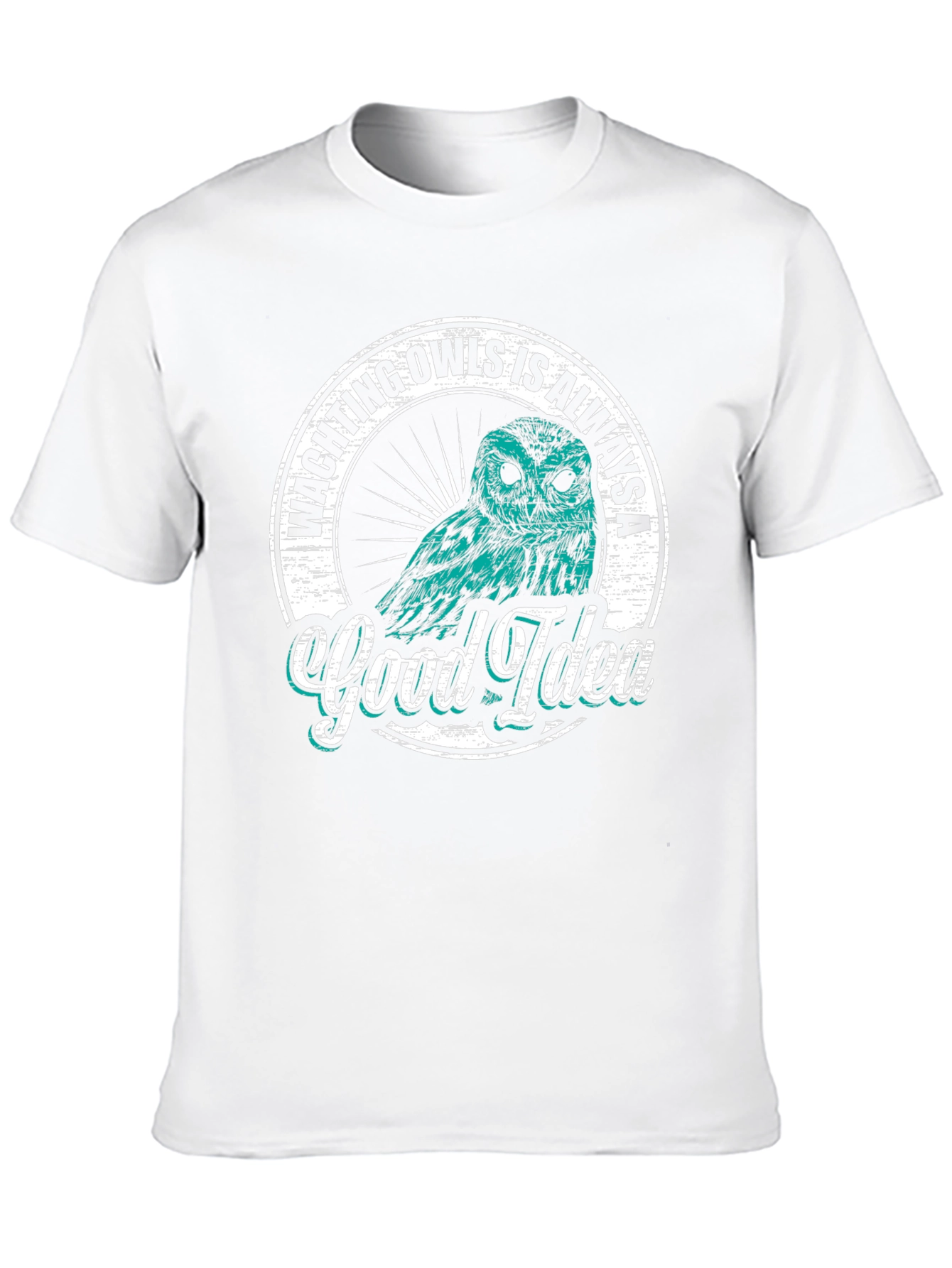 Owl Watching Good Idea Graphic T-Shirt