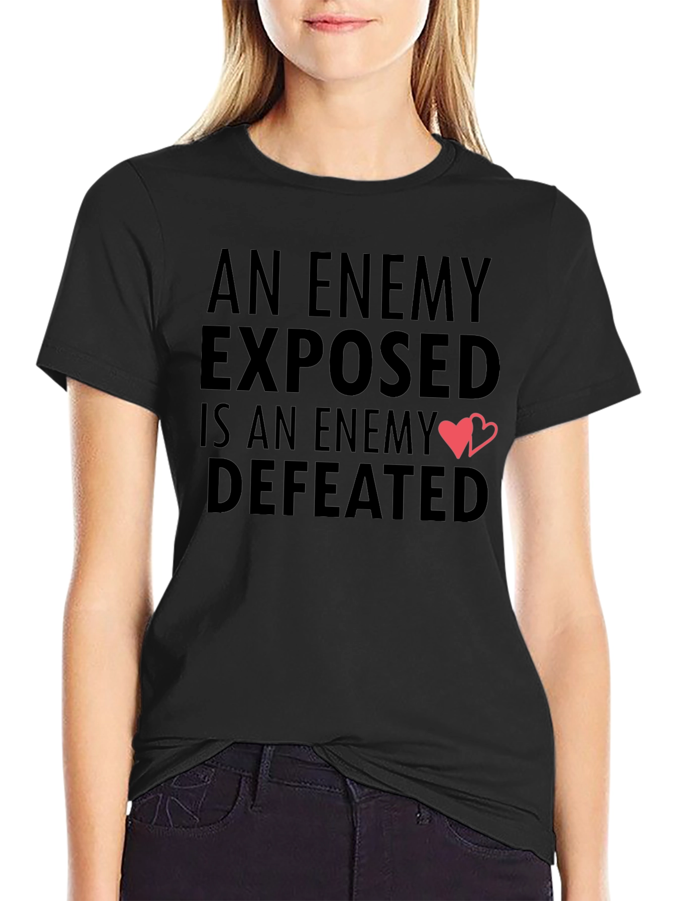 Enemy Defeated Graphic T-Shirt