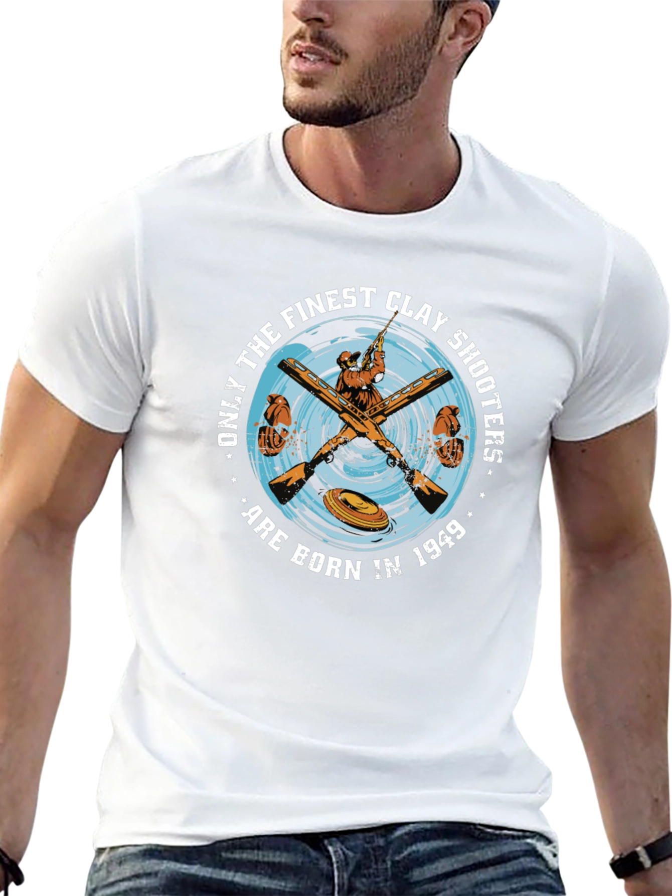 Finest Clay Shooters Born in 1949 T-Shirt
