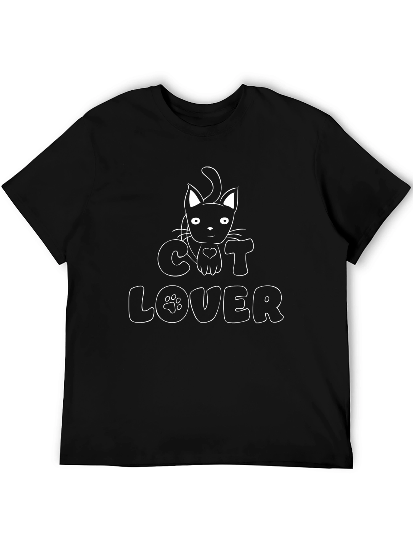 Cat Lover Graphic T-Shirt - Cute Pet Owner Tee