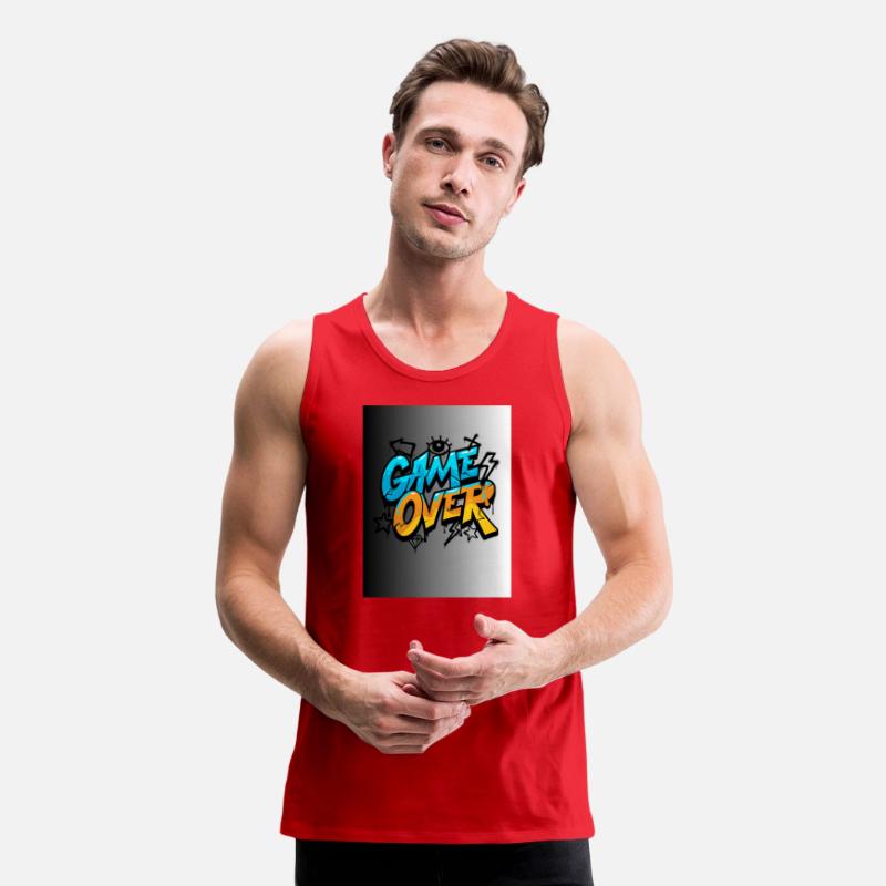 Graffiti Style Game Over Illustration