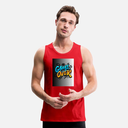 Graffiti Style Game Over Illustration