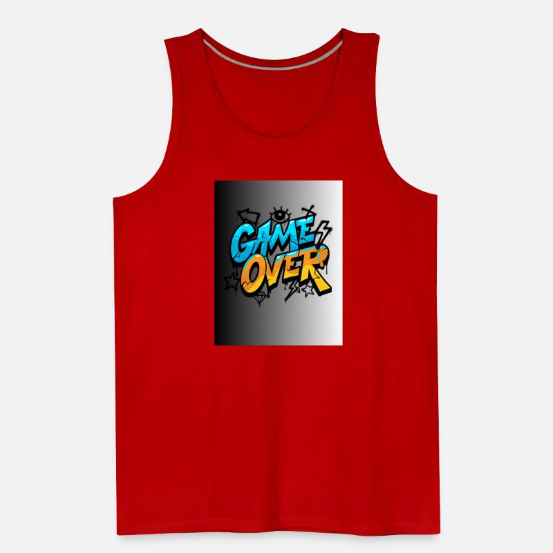 Graffiti Style Game Over Illustration