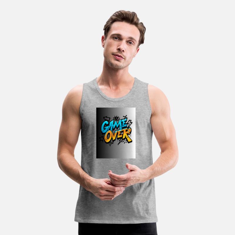 Graffiti Style Game Over Illustration