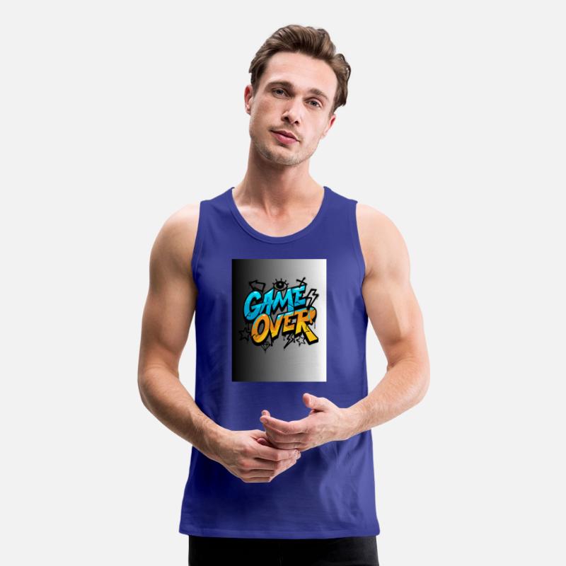 Graffiti Style Game Over Illustration