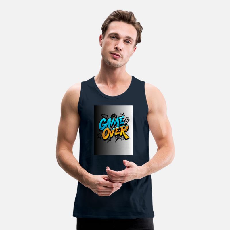 Graffiti Style Game Over Illustration