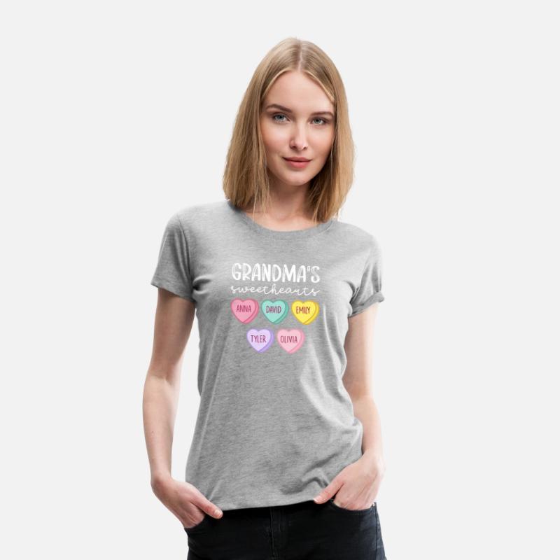 Grandma s Sweethearts Shirt Valentine Grandma