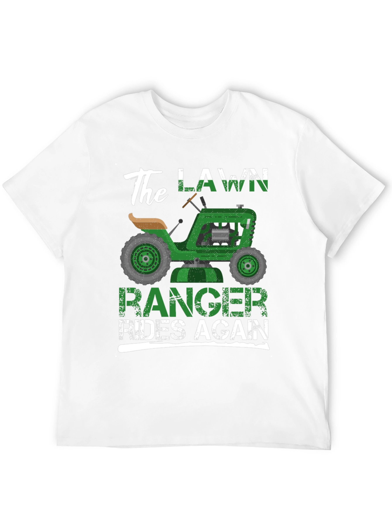 The Lawn Ranger Rides Again - Funny T-Shirt