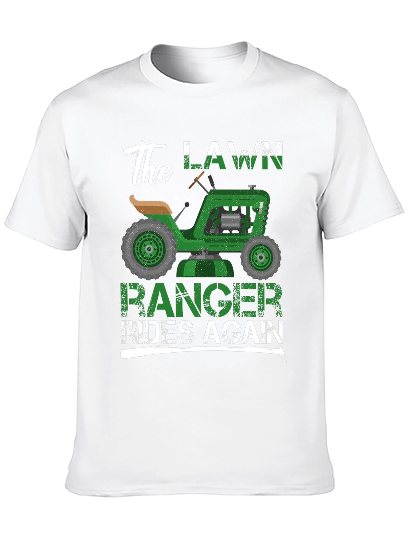 The Lawn Ranger Rides Again - Funny T-Shirt