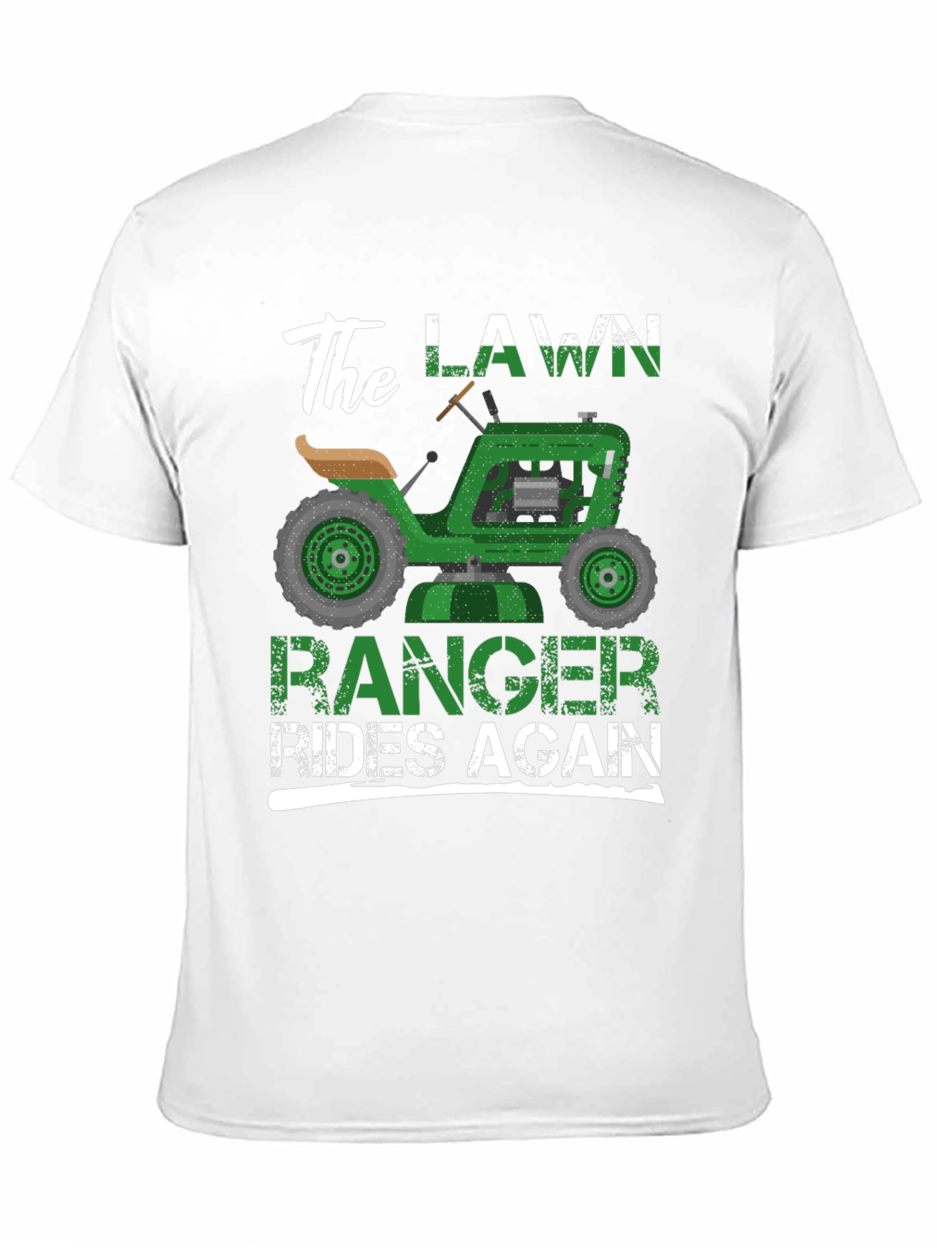 The Lawn Ranger Rides Again - Funny T-Shirt