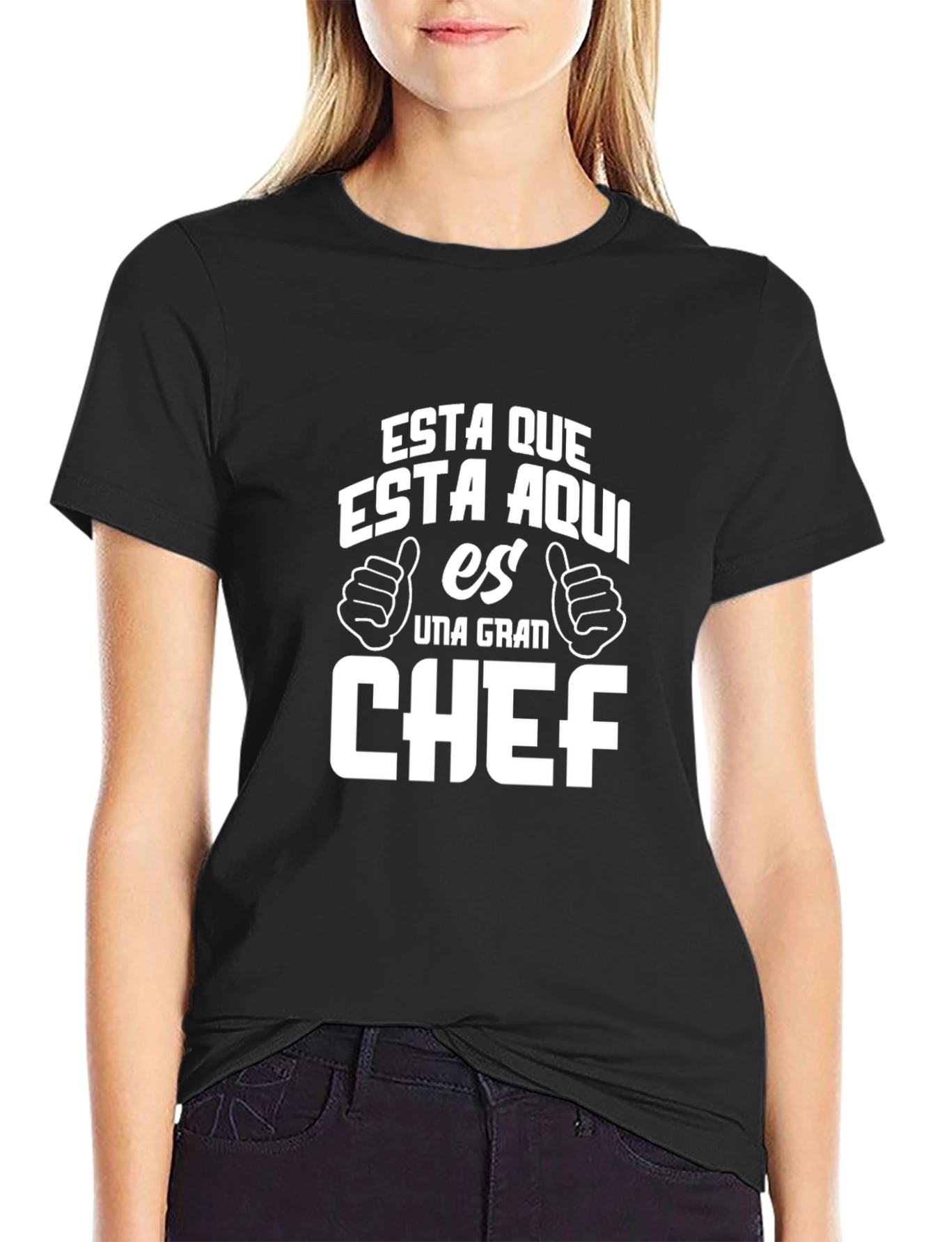 Esta Que Chef Graphic T-Shirt - Funny Chef Tee