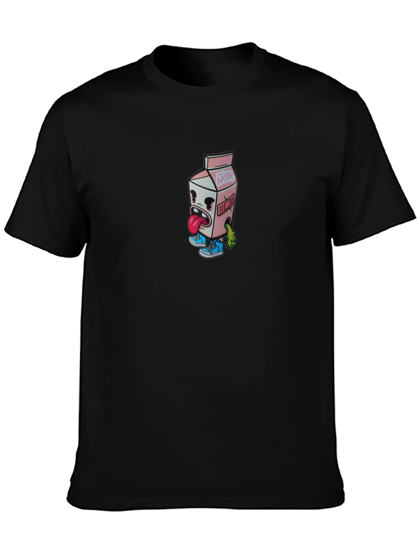 Milk Carton Character Graphic Tee