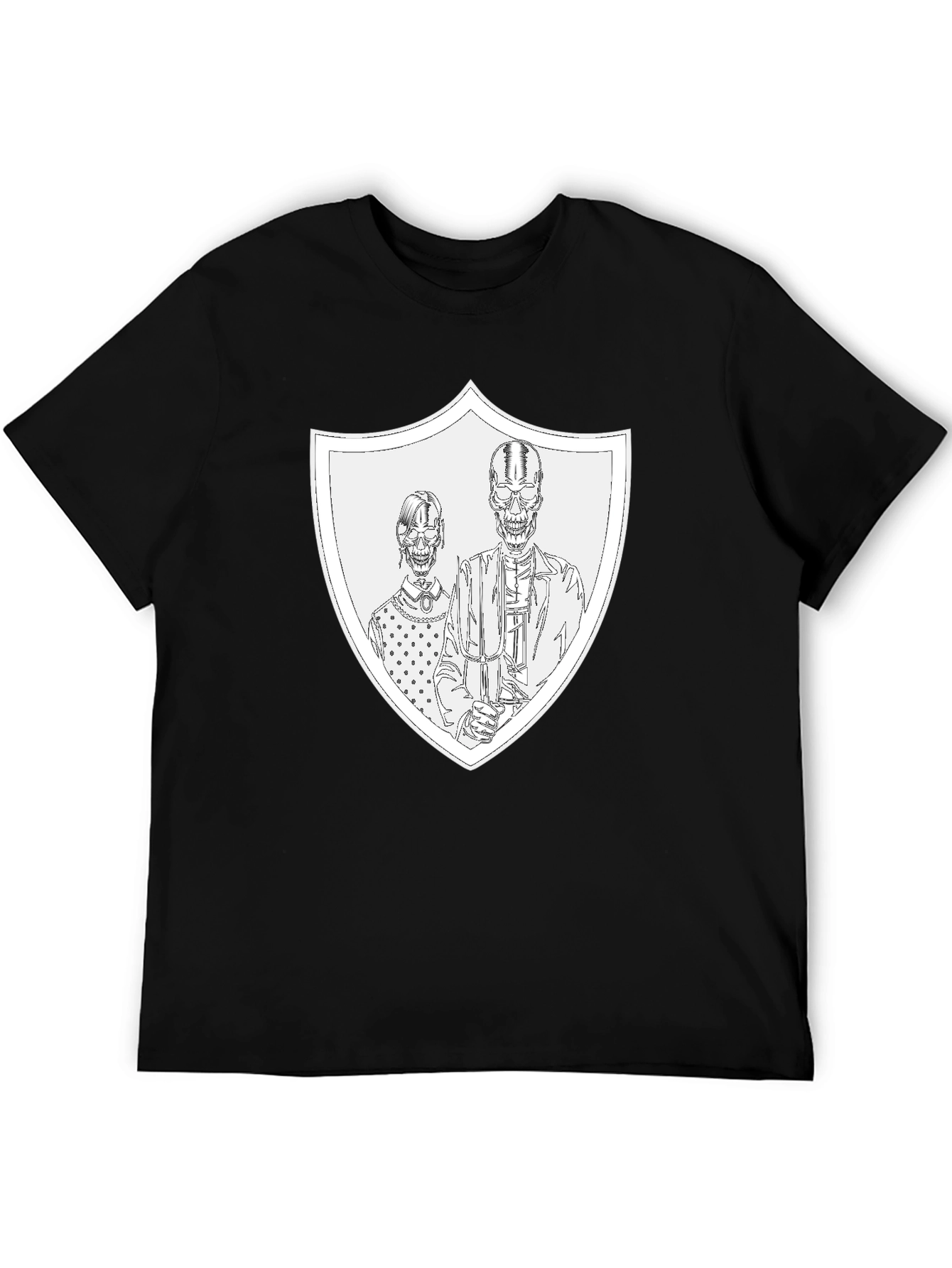 Skeleton Family Crest T-Shirt