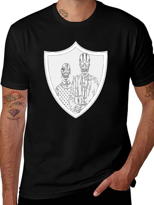 Skeleton Family Crest T-Shirt