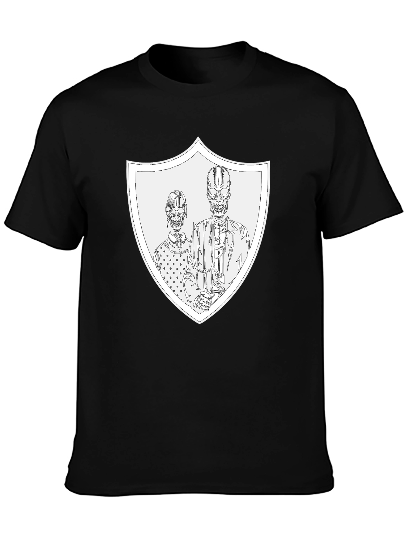 Skeleton Family Crest T-Shirt