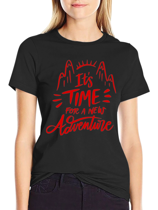 Its Time For A New Adventure Graphic Tee