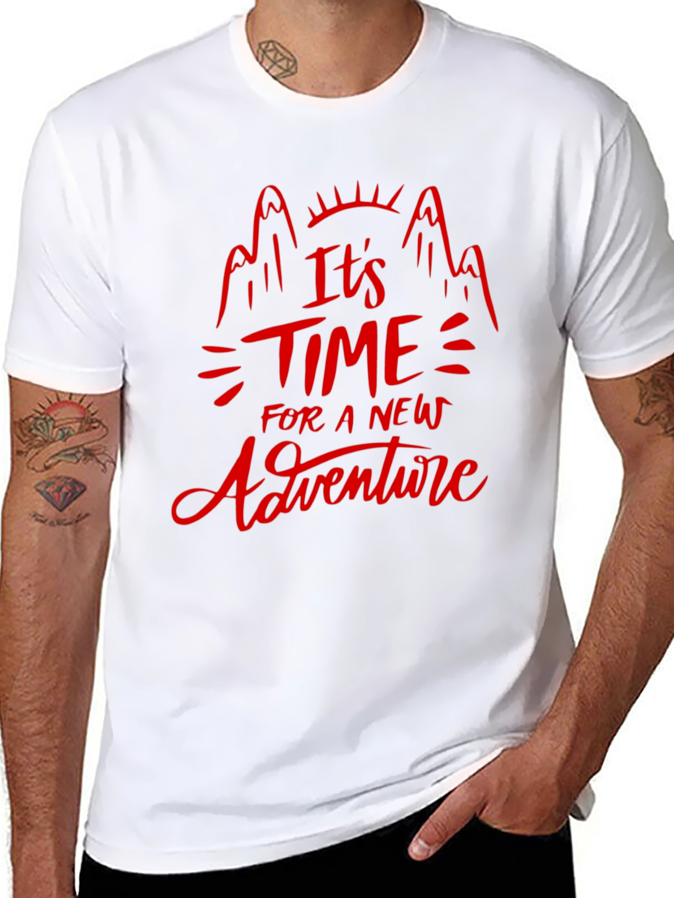 Its Time For A New Adventure Graphic Tee