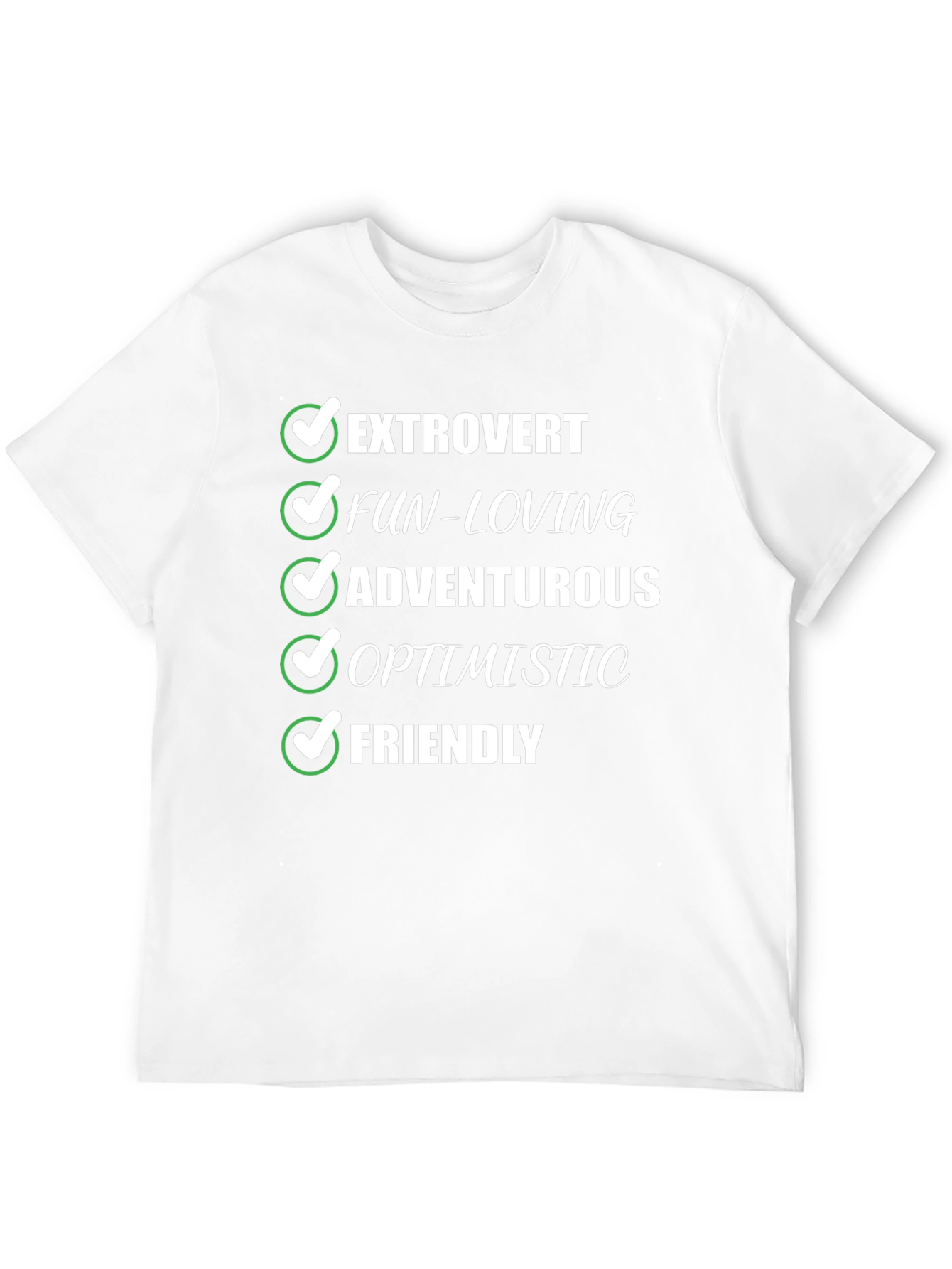 Extrovert Personality T-Shirt - Fun Loving & Adventurous