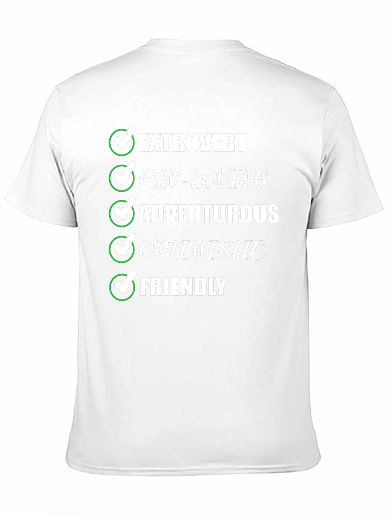 Extrovert Personality T-Shirt - Fun Loving & Adventurous